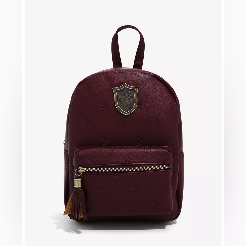 NEW IN BAG! Harry Potter Gryffindor Embossed Mini Backpack